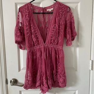 Lace Romper
